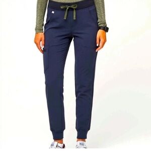 Figs Women’s Zamora Jogger Scrub Pants in Quiet Navy